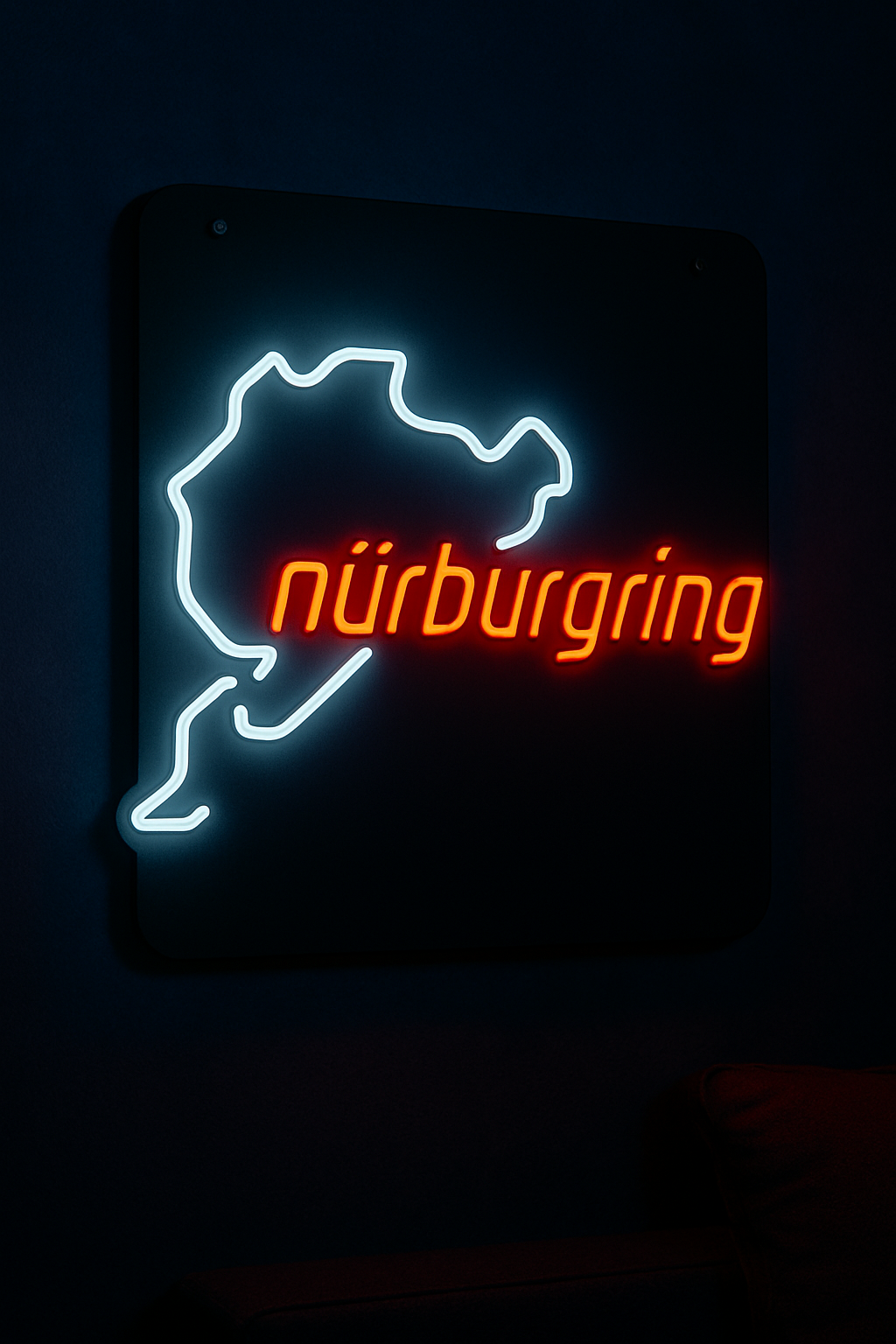 NEON Nürburgring Wall Art